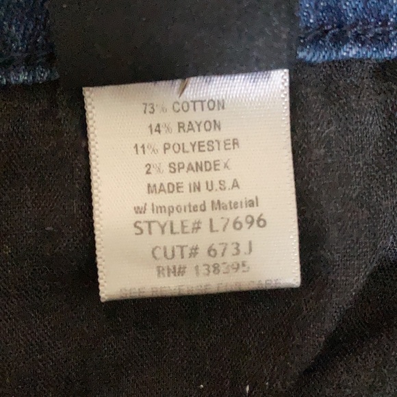 POOKIE Loves Sebastian distressed skinny jeans. Flying Monkey. Juniors Size 25. - Picture 8 of 8